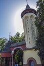 Water tower entrance to PaliÃâ¡ park.